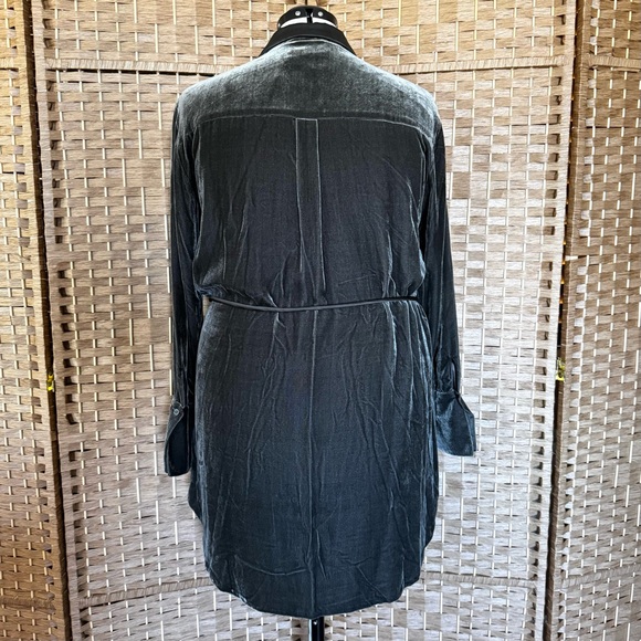 NWT grey velvet Lafayette 148 tunic / dress XL - Picture 8 of 15